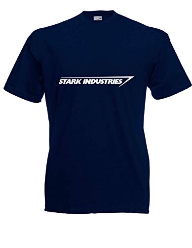 T-Shirt - Stark Industries (Navy, XL) von Textilhandel Hering