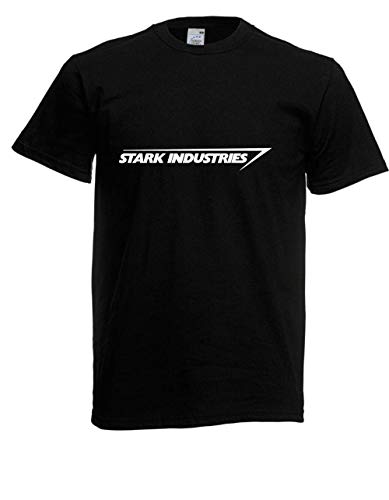 T-Shirt - Stark Industries (Schwarz, XXL) von Textilhandel Hering