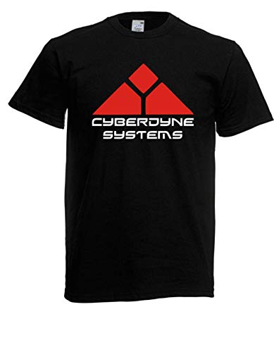 T-Shirt - Terminator Cyberdyne Systems (Schwarz, 3XL) von Textilhandel Hering