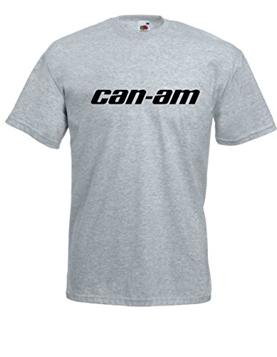 T-Shirt - can-am (Grau, M) von Textilhandel Hering