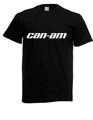 T-Shirt - can-am (Schwarz, L) von Textilhandel Hering