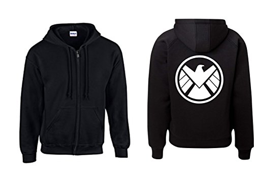 Textilhandel Hering Jacke - Agents of S.H.I.E.L.D (Schwarz, 3XL) von Textilhandel Hering