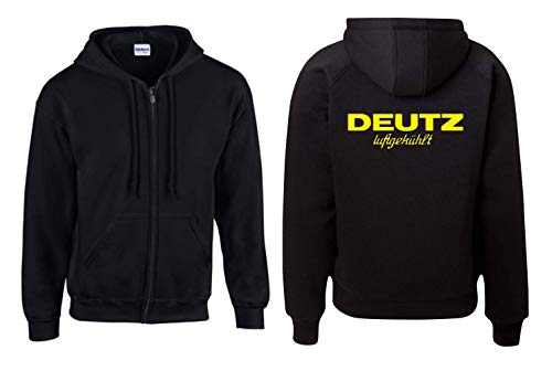 Textilhandel Hering Jacke - Deutz Luftgekühlt (Schwarz, XXL) von Textilhandel Hering