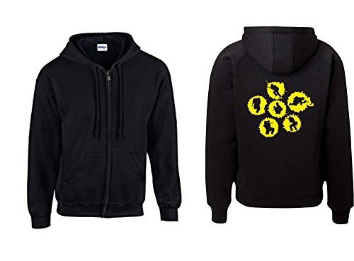 Textilhandel Hering Jacke - Gotcha Paintball (Schwarz, L) von Textilhandel Hering