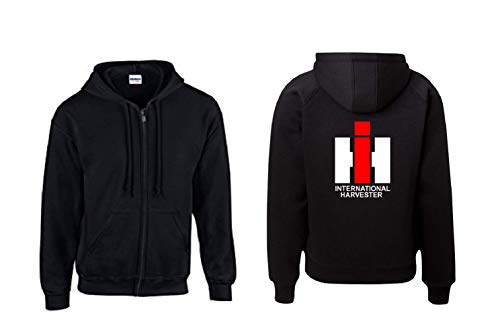 Textilhandel Hering Jacke - IHC International Harvester (Schwarz, 3XL) von Textilhandel Hering