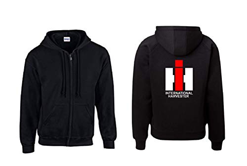 Textilhandel Hering Jacke - IHC International Harvester (Schwarz, 4XL) von Textilhandel Hering