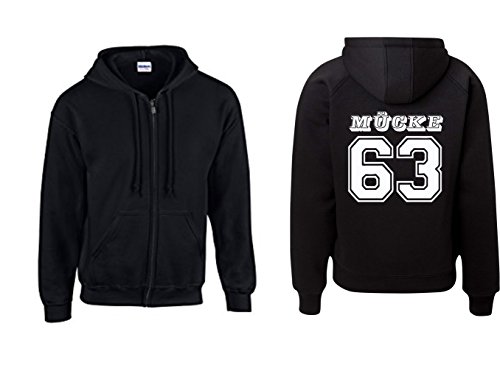 Textilhandel Hering Jacke - Mücke 63 (Schwarz, XL) von Textilhandel Hering