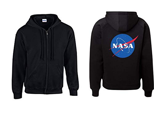 Textilhandel Hering Jacke - NASA Logo (Schwarz, L) von Textilhandel Hering