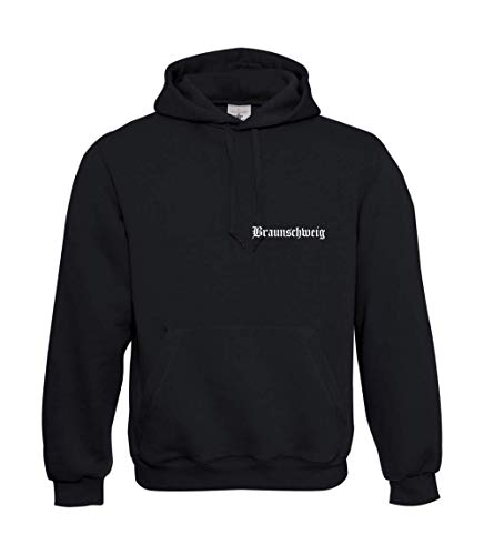 Textilhandel Hering Kapuzenpullover - Braunschweig (Schwarz, XL, x_l) von Textilhandel Hering
