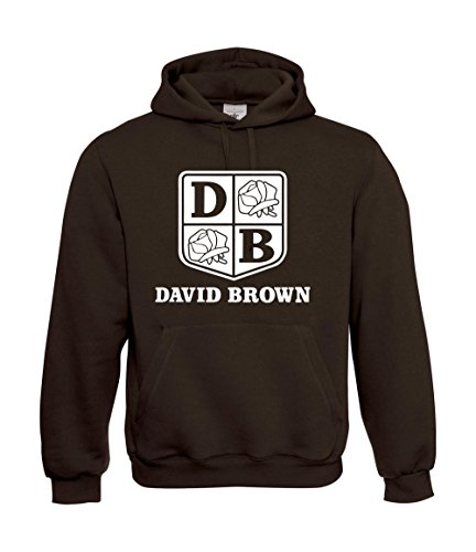 Textilhandel Hering Kapuzenpullover - David Brown A (Braun, L) von Textilhandel Hering