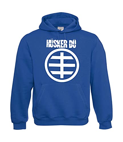 Textilhandel Hering Kapuzenpullover - Hüsker Dü (Blau, L, l) von Textilhandel Hering