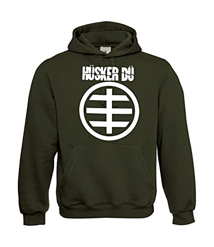 Textilhandel Hering Kapuzenpullover - Hüsker Dü (GRün, XXL, xx_l) von Textilhandel Hering