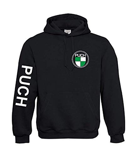 Textilhandel Hering Kapuzenpullover - Puch (Schwarz, 3XL) von Textilhandel Hering