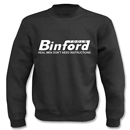 Textilhandel Hering Pullover - Binford Tools (Schwarz, S) von Textilhandel Hering