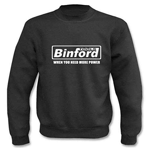 Textilhandel Hering Pullover - Binford Tools When You Need More Power (Schwarz, 5XL) von Textilhandel Hering