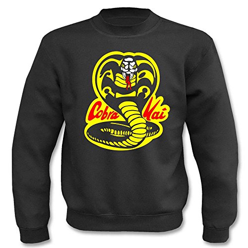 Textilhandel Hering Pullover - Cobra Kai (Schwarz, XL) von Textilhandel Hering
