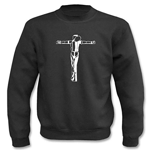 Textilhandel Hering Pullover - Crucified Skinhead Spirit of 69 (Schwarz, L) von Textilhandel Hering