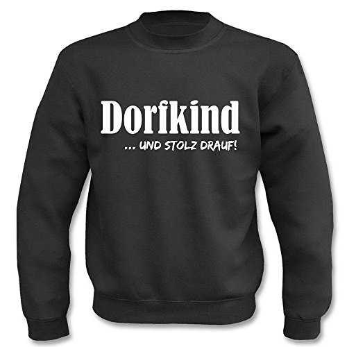 Textilhandel Hering Pullover - Dorfkind (Schwarz, 3XL) von Textilhandel Hering