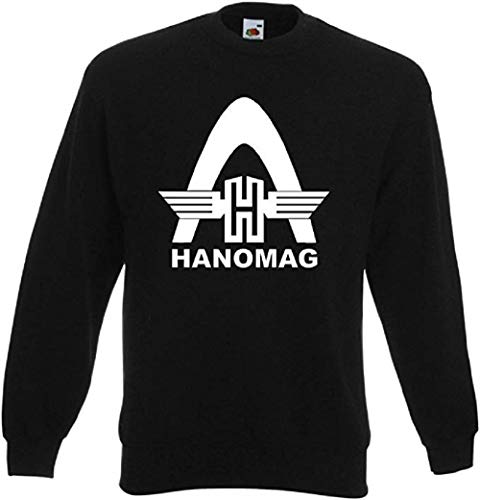 Textilhandel Hering Pullover - Hanomag (Schwarz, XXL) von Textilhandel Hering