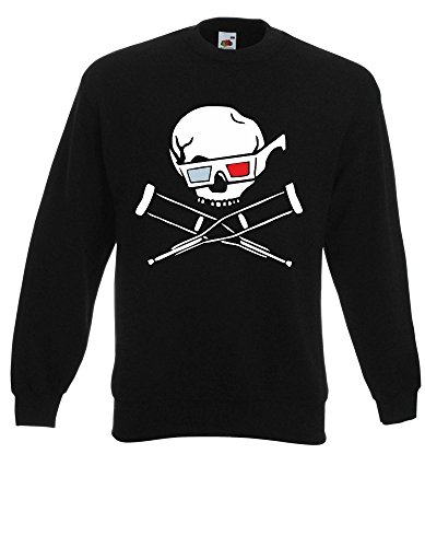 Textilhandel Hering Pullover - Jackass (Schwarz, XXL) von Textilhandel Hering