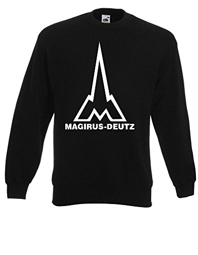 Textilhandel Hering Pullover - Magirus-Deutz (Schwarz, 4XL) von Textilhandel Hering