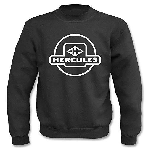 Textilhandel Hering Pullover - Mofa Moped Hercules (Schwarz, 4XL) von Textilhandel Hering