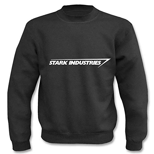 Textilhandel Hering Pullover - Stark Industries (Schwarz, 3XL) von Textilhandel Hering