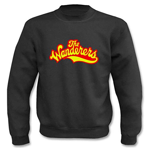 Textilhandel Hering Pullover - The Wanderers Gangs Film America (Schwarz, L) von Textilhandel Hering