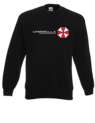 Textilhandel Hering Pullover - Umbrella Corporation (Schwarz, XXL) von Textilhandel Hering