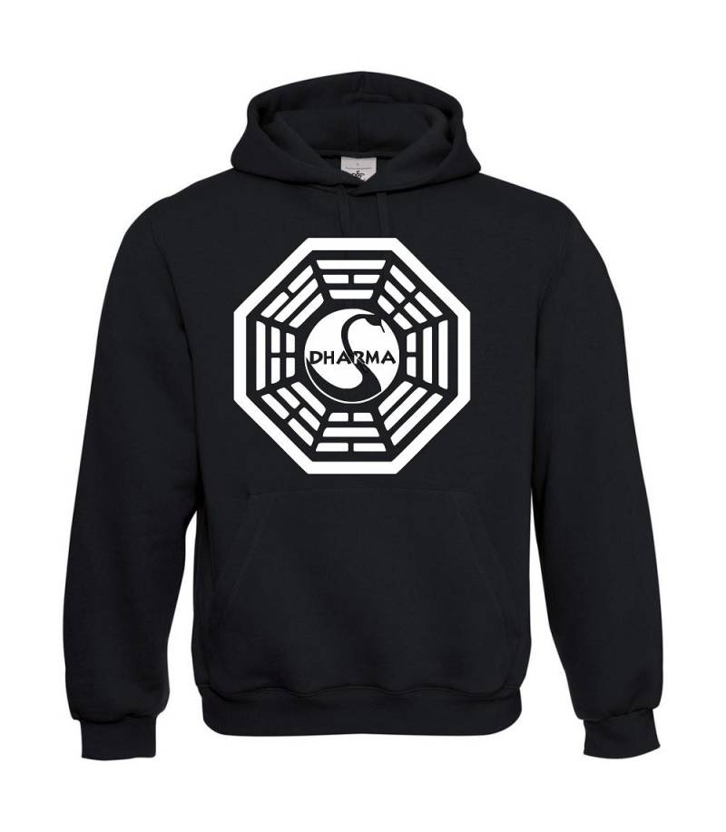 Kapuzenpullover - Dharma Lost Fun von Textilmonster