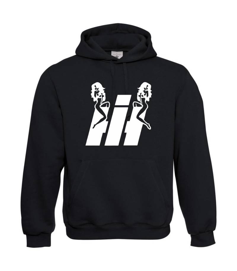 Kapuzenpullover - Ihc Traktor Lustig Mädchen Auf Logo von Textilmonster