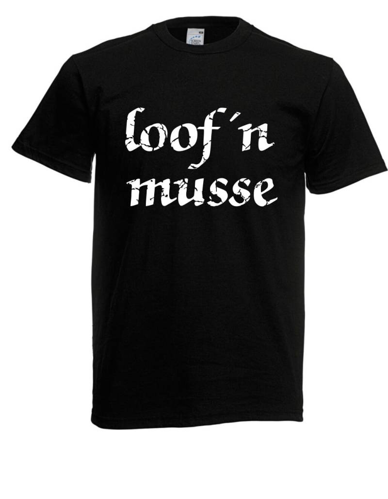 T-Hemd - Loofn Musse Mopedjungs Simson Mz Schwalbe Etz Oldtimer Trabant Ddr Simme von Textilmonster