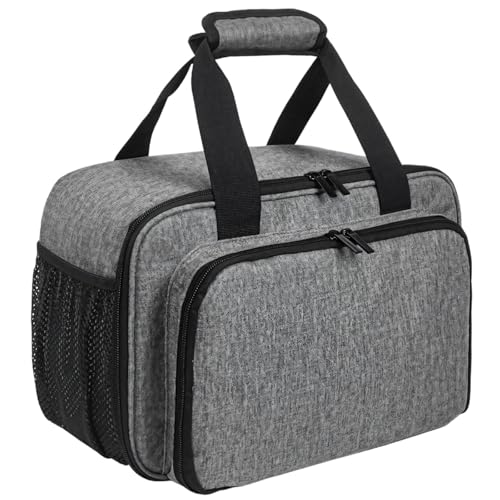 Texvora Aufbewahrungsbox für 54 Flaschen Acrylfarbe, Organizer mit extra Tasche und Reißverschlüssen Texvora Aufbewahrungsbox für 54 Flaschen Acrylfarbe, Organizer mit extra Tasche und Reißverschlüssen von Texvora