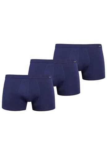 Teyli 3er Pack Boxershorts Herren aus Baumwolle Blau 3XL von Teyli