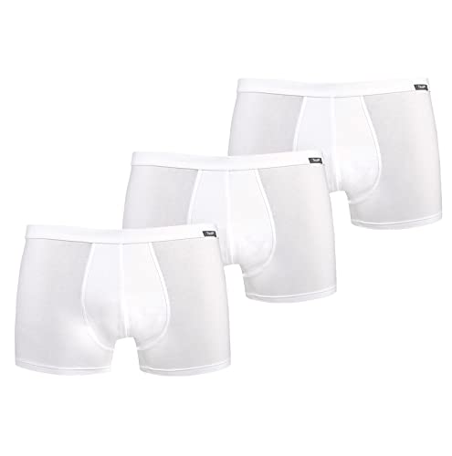 Teyli 3er Pack Boxershorts Herren aus Baumwolle White L von Teyli