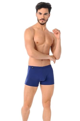 Teyli Boxershorts Herren Baumwolle - Komfortable Unterhosen für Männer - Klassische Herren Boxershorts für den Alltag - Bequeme Unterwäsche für Herren - Stilvolle Unterhosen für Herren Jeans 3XL von Teyli