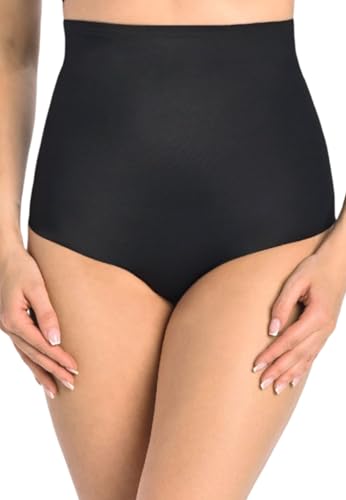 Teyli Damen Shapewear Slip Taillenslip Schwarz 5XL von Teyli