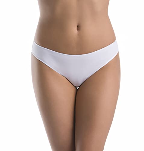 Teyli Damen Slip Baumwolle Unterhosen Elisa Weiß XL von Teyli
