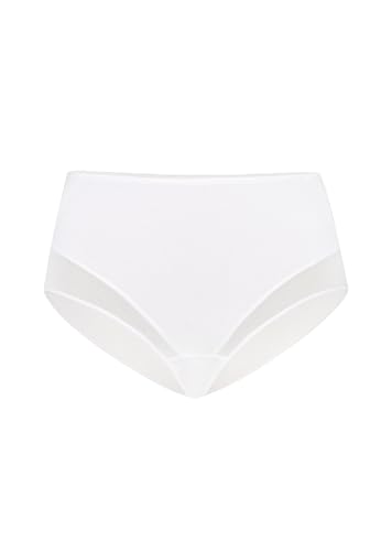 Teyli Damen Slip Taillenslip Baumwolle Hohe Taille Weiß S von Teyli