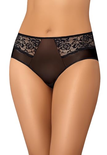 Teyli Unterwäsche Frauen Pantys Damen - Slips Damen-Unterhosen Damen Unterwäsche - Frauen Unterwäsche Pantys Damen Slips Schwarz XXL von Teyli