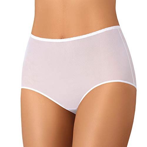 Teyli Unterwäsche Frauen Pantys Damen mit Hoher Taille - Slips Damen-Unterhosen Damen Unterwäsche - Frauen Unterwäsche Pantys Damen Slips Weiß M von Teyli