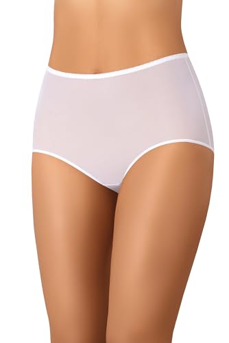 Teyli Unterwäsche Frauen Pantys Damen mit Hoher Taille - Slips Damen-Unterhosen Damen Unterwäsche - Frauen Unterwäsche Pantys Damen Slips (Weiß, S) von Teyli