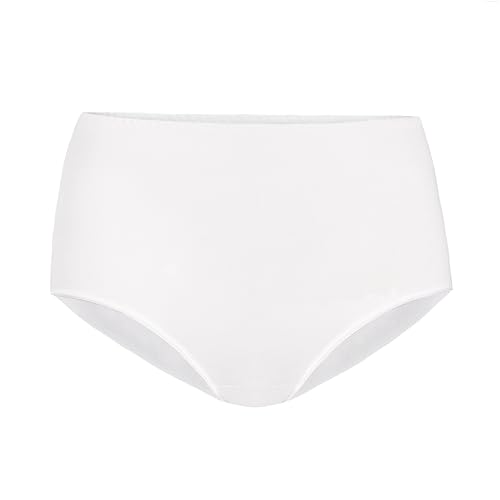 Teyli Damen Slips aus Hochwertiger Baumwolle - Damen-Unterhosen - Damen Unterwäsche - Unterwäsche Pantys Damen Slips - Unterwäsche Frauen Pantys Weiß L von Teyli