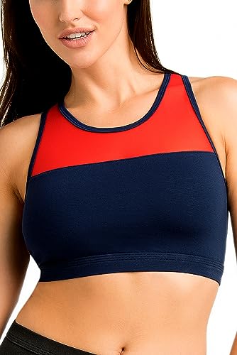 Teyli Damen Sporttop aus Viskose Multicolor M von Teyli