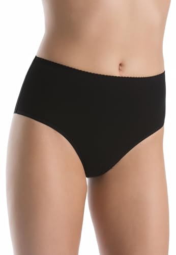 Teyli Damen Unterwäsche Frauen Pantys aus Hochwertiger Bambusfaser - Taillenslips Damen-Unterhosen Damen Unterwäsche - Frauen Unterwäsche Pantys Damen Slips Schwarz L von Teyli