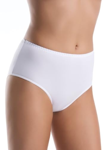 Teyli Damen Unterwäsche Frauen Pantys aus Hochwertiger Bambusfaser - Taillenslips Damen-Unterhosen Damen Unterwäsche - Frauen Unterwäsche Pantys Damen Slips Weiß L von Teyli