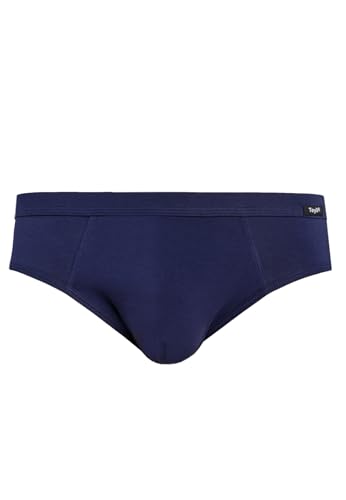 Teyli Herren Slip Unterhosen - Baumwollslips für Männer - Atmungsaktive Baumwollslips für Herren Toni Blau 3XL von Teyli