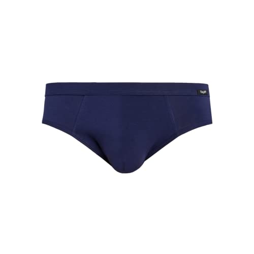 Teyli Herren Slip Unterhosen - Baumwollslips für Männer - Atmungsaktive Baumwollslips für Herren Toni Blau L von Teyli