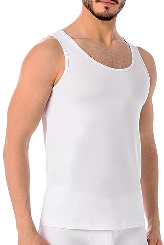 Teyli Herren T Shirt mit Stilvollem Design - Tshirt Herren Ideal für Freizeit, Sport und Alltag - T-Shirt Herren - T Shirt Herren Baumwolle Eli Weiß L von Teyli