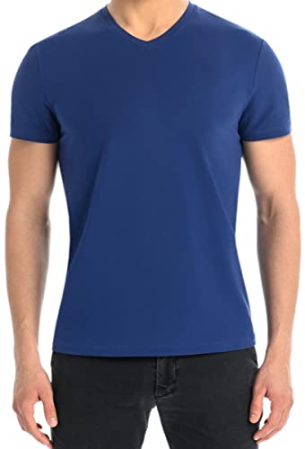 Teyli T Shirt Herren Baumwolle - Herren T Shirt mit Stilvollem Design - Tshirt Herren Ideal für Freizeit, Sport und Alltag - T-Shirt Herren Jeans Jeans XXL von Teyli